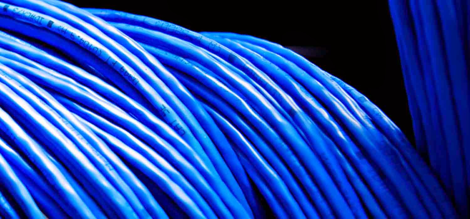Structured fiber and copper cabling