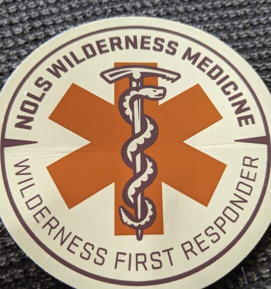 NOLS Wilderness First Responder certification