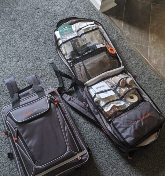 Wilderness first responder medical kit